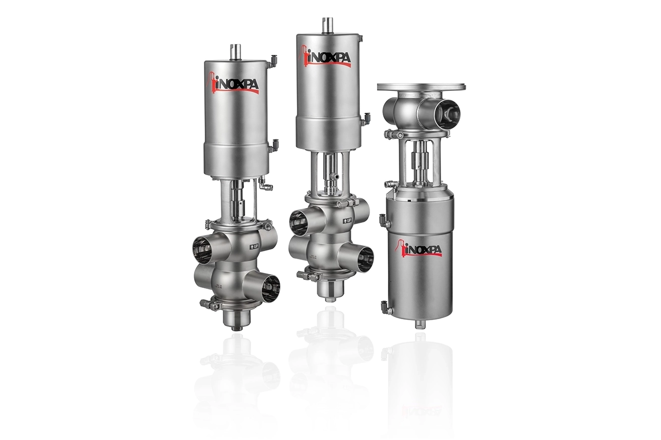 New INNOVA Mixproof double seat valves