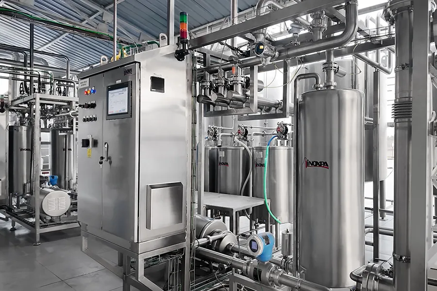 Turnkey dairy plant project